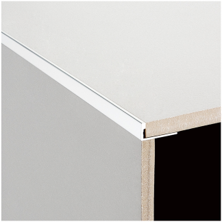 L-SHAPED ALUMINIUM ANGLE - PLAIN (MILL)