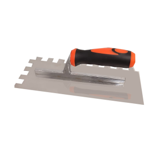 STAINLESS STEEL NOTCHED TROWELS - VARIOUS SIZES
